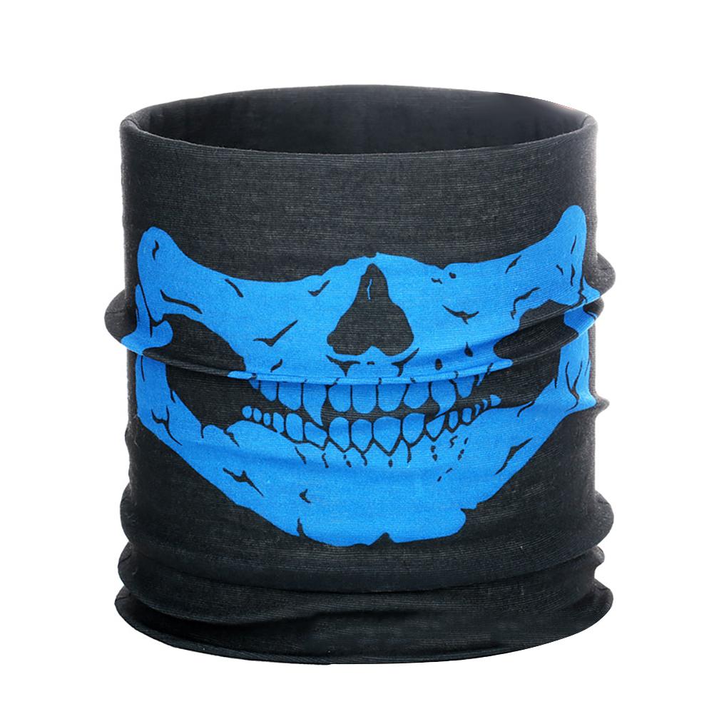 Halloween Props Mask Multi-function Seamless Headscarf Outdoor Sports Riding Mask Horror Skull Collar