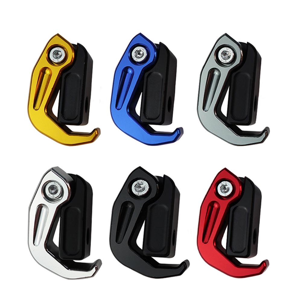 Aluminum Alloy Motorcycle Handlebar Luggage Helmet Hook Mount Foldable Motorbike Scooter Holder Bag Hanger With Screw