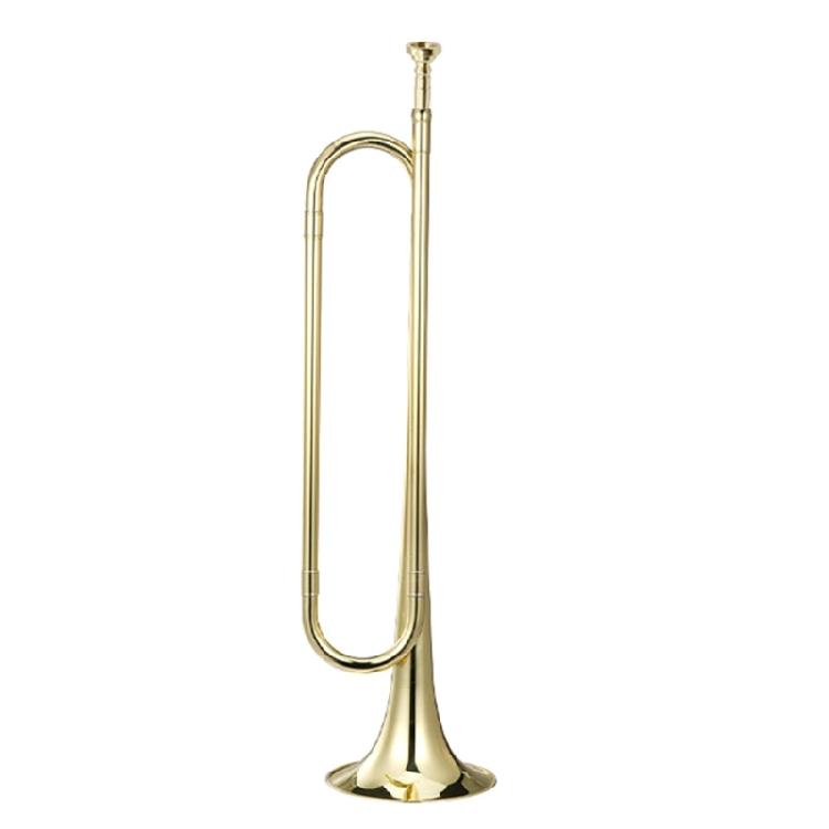 

Brass Trumpet School Band Orchestras Bugle with Mouthpiece Musical Instruments 1