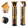 Kabelloser Haarschneider und Bartschneider mit goldenem LED-Display Modell Dragon von Becker