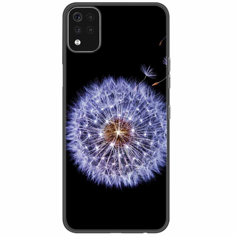 Phone Case For LG K42 K52 K62 Q52 Case Soft Painted Wolf Silicone Black Covers For LG K62 Cases K 42 Shockproof Funda for LGK52