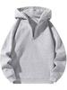American Casual Loose Fit Zip-Up Hoodie: Spring/Autumn Streetwear Sweatshirt