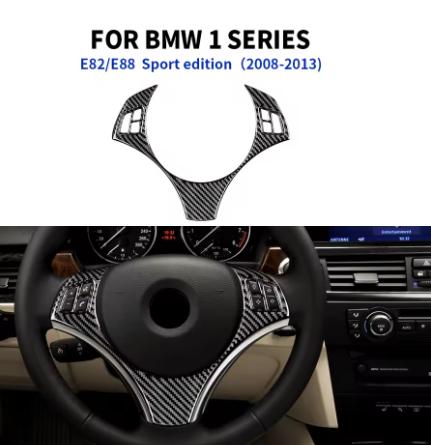 Sticker For BMW 1 Series E82 E88 2008-2013 Accessories Carbon Fiber Car Automatic Special Interior Trim Cover Sticker Styling