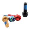 Titanium-plated Bicycle Handlebar Screws Stainless Steel Bicycle Disc Brake Caliper Bolt  Folding