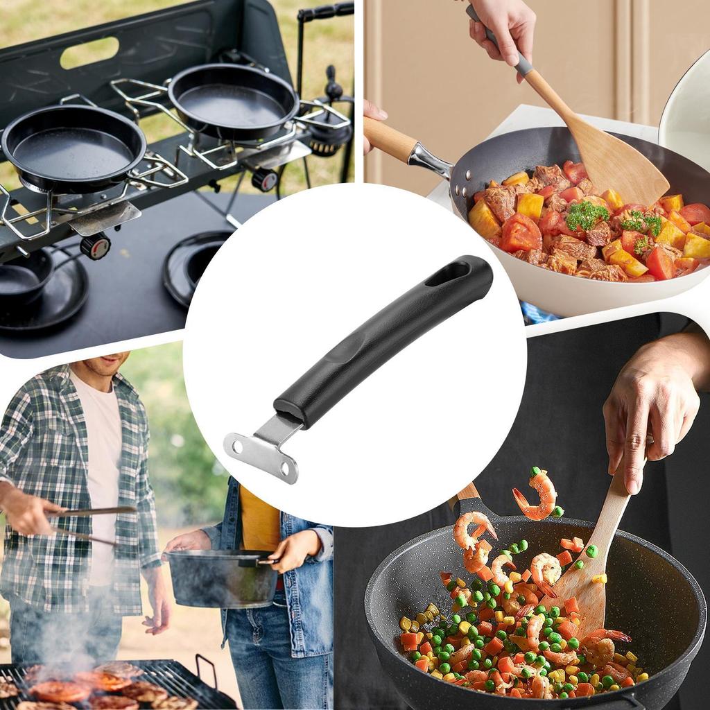 1PC Anti-Scald Pot Handle, Detachable Grill Pan Grip, Cookware Pans Replacement Handle Kitchen Safety Supplies