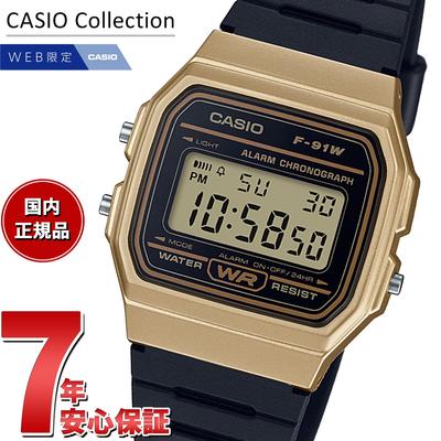 CASIO Collection Online Exclusive Model Digital Wristwatch F-91WM-9AJH