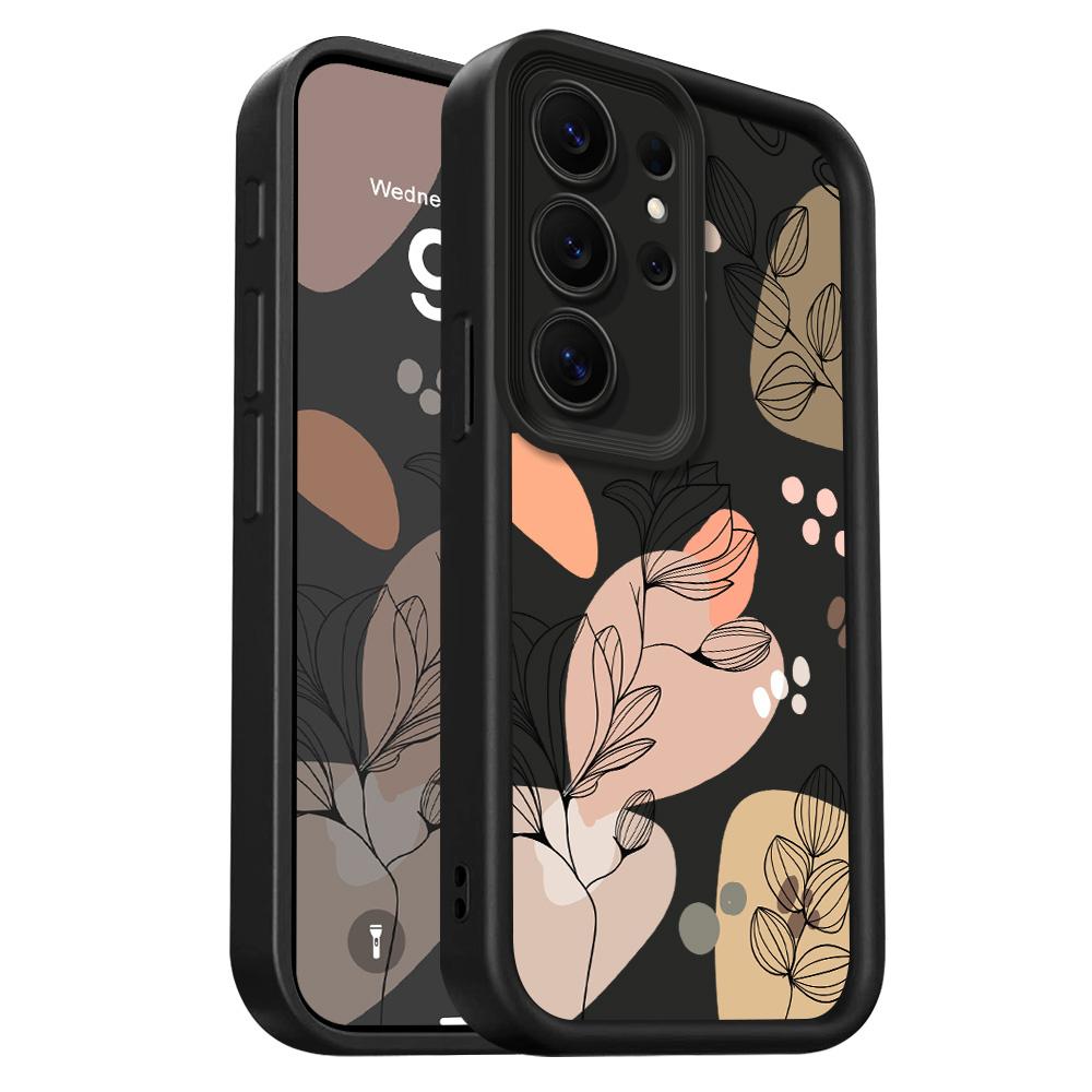 

Charming Flowers Phone Case For Samsung Galaxy S26 S25 S24 FE Plus Ultra 5G Staircase Soft Cover Samsung S24 FE чорний