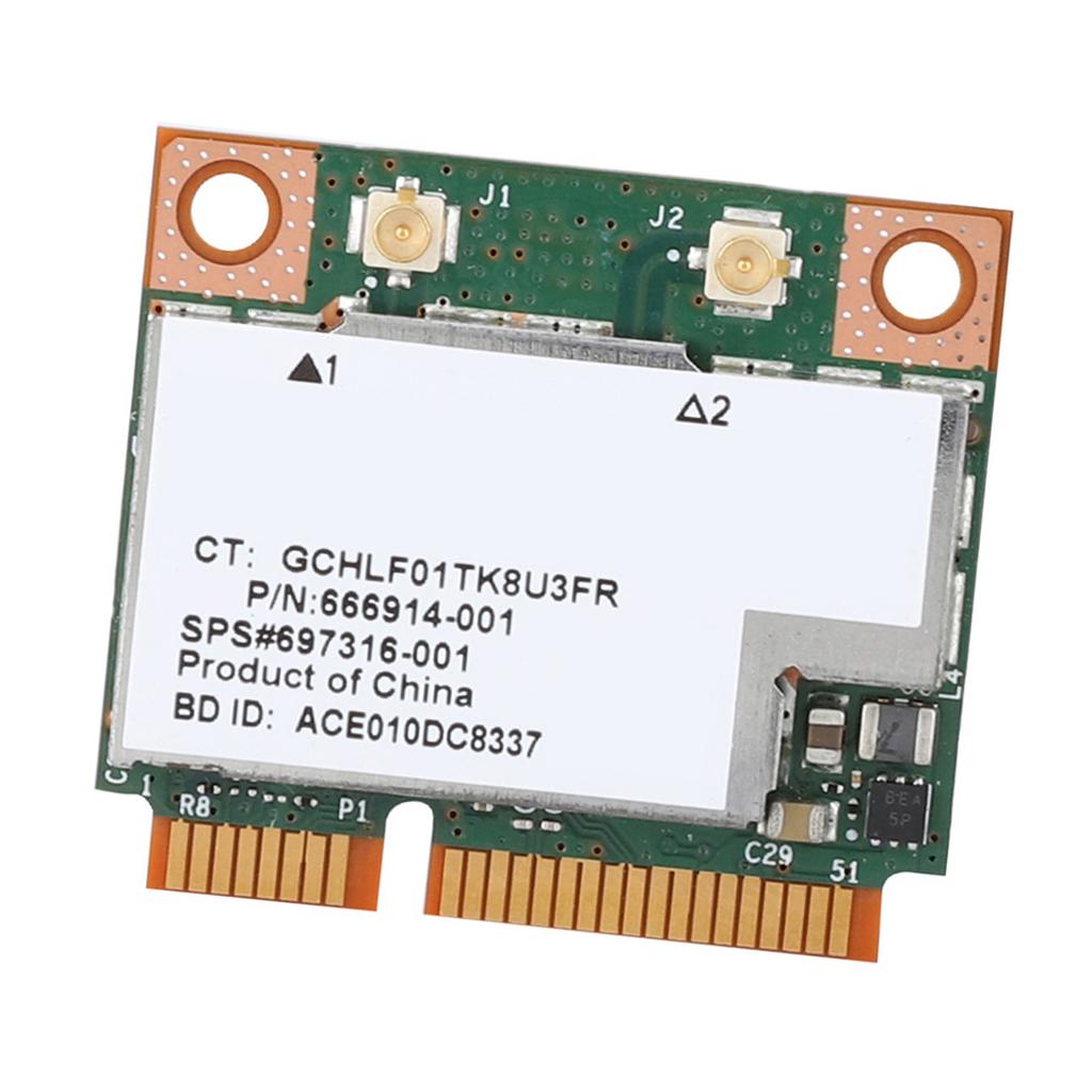 For HP for Broadcom BCM943228HMB Dual Band 300M Mini PCI E Wireless LAN Card with Bluetooth 4.0