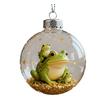 2026 Christmas Ball Ornament Set Handcrafted 3D Frog Ornament Different Frogs Theme Holiday Decorations