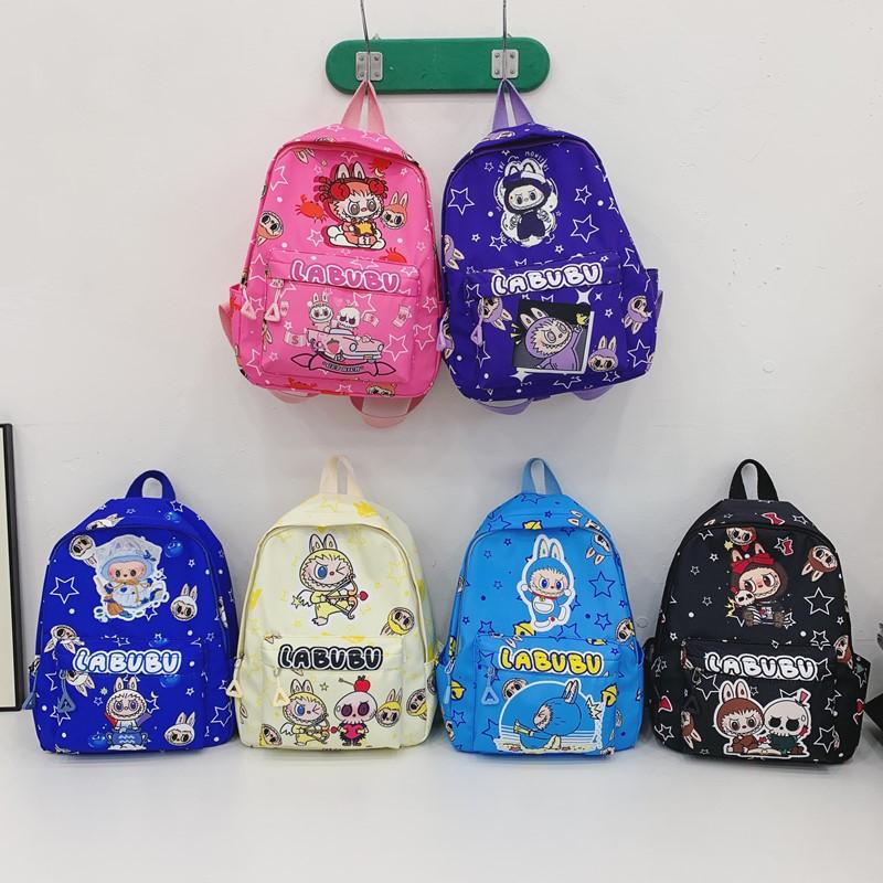 Large Capacity Children'S Backpack Cartoon Animation Boys And Girls Backpack Kindergarten Primary School Students Schoolbag Tide