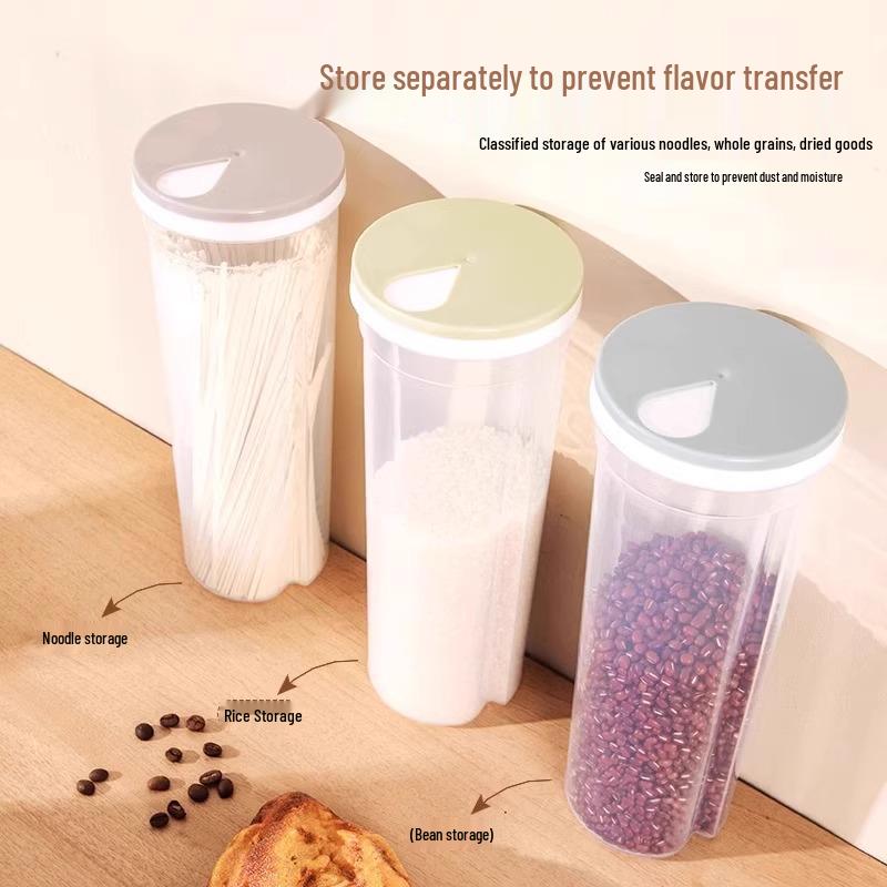 New Year Hanging Noodle & Grain Storage Container – Sealed, Multi-Purpose Storage Bin for Instant Noodles and Rice