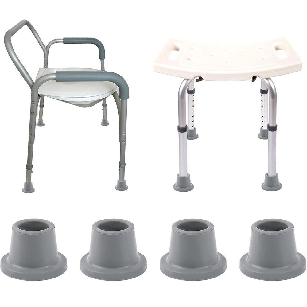 28.6MM Rezerves uzgaļi Kājiņas Gumijas Dušas krēsla Kāju pārsegs Jauni Neslīdoši Uzgaļi Vannas sēdeklis Izkārnījumi