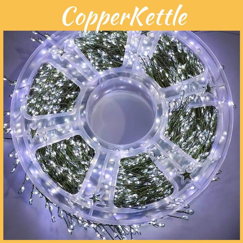 Led Christmas String Lights With Copper Wire For Indoor Outdoor Holiday Decor