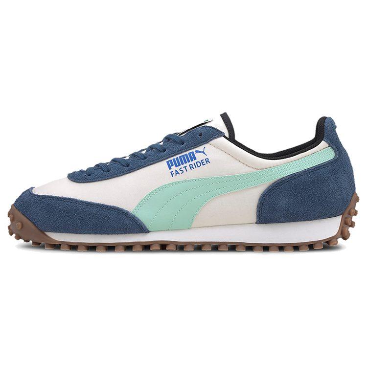 Puma Fast Rider White Dark Denim 371602-03