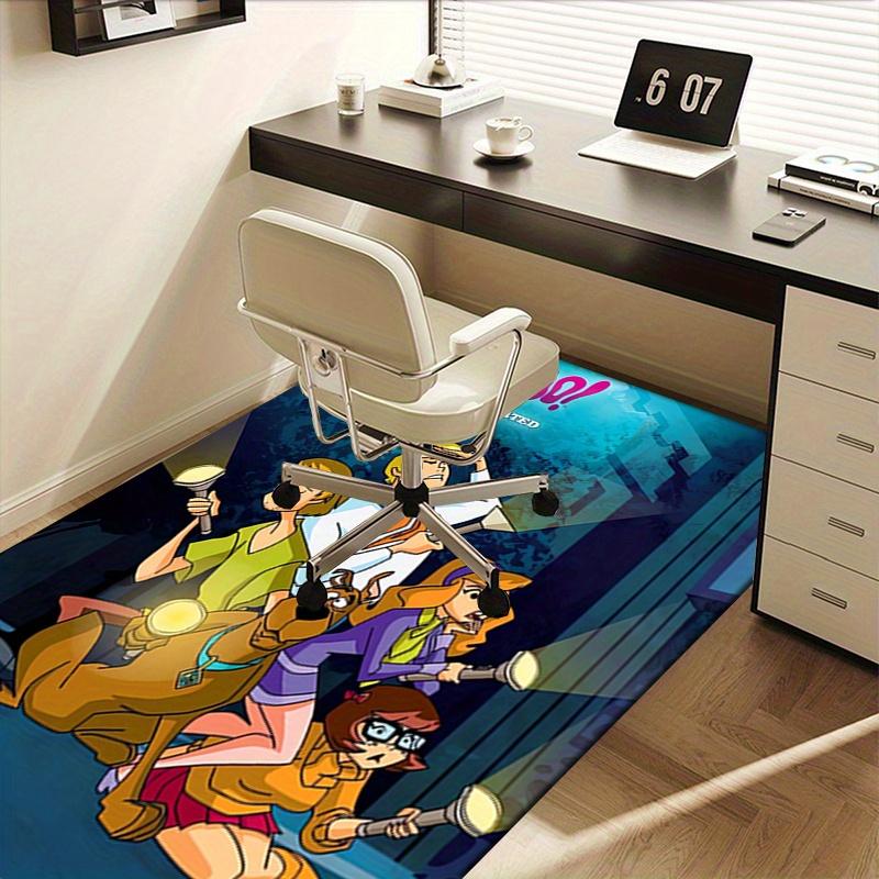 1pc Mystery, Detective, Adventure Office Carpet Soft Polyester Entrance Carpet Washable Non-slip Machine Washable Indoor Carpet Table Entran