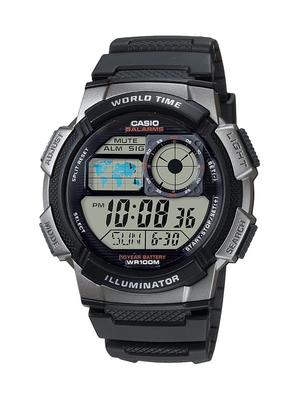 Digital World Time Watch Overseas Model [Casio] AE1000W-1BVCF Men's [Parallel Import]