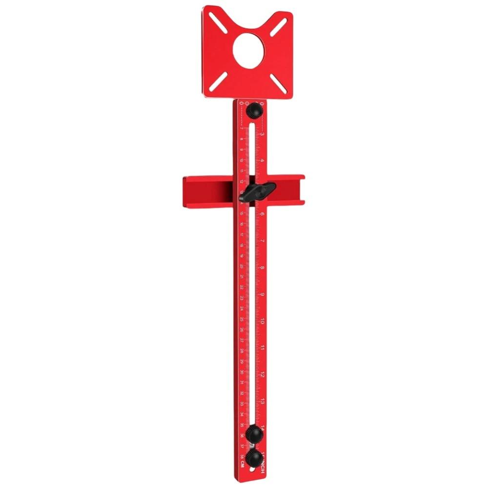 Adjustable Drill Punch Locator Aluminum Zinc Zinc Alloy Wood Drilling Dowelling Guide  Hole Punch