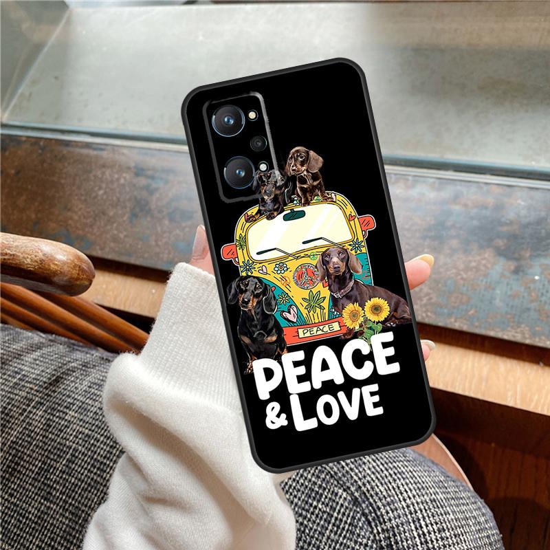 

French Bulldog Beagle Dogs Pattern Case For Realme 13 Pro Plus 11 12 14 C71 C75 C55 C51 C53 C25 C63 C61 C65 C67 GT6 GT7 15 Pro Realme C61