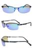 iZONE Polarized Sunglasses for Ultra UV for IDRIVE Premium [iZONE] Men, Lightweight, Protection, Fishing, Driving, Golf, P1120-DRGY7M (Mirror Gray)