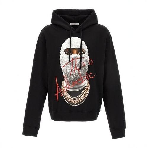2025 new IH NOM UH NIT hooded sweater couple tide brand printing loose casual