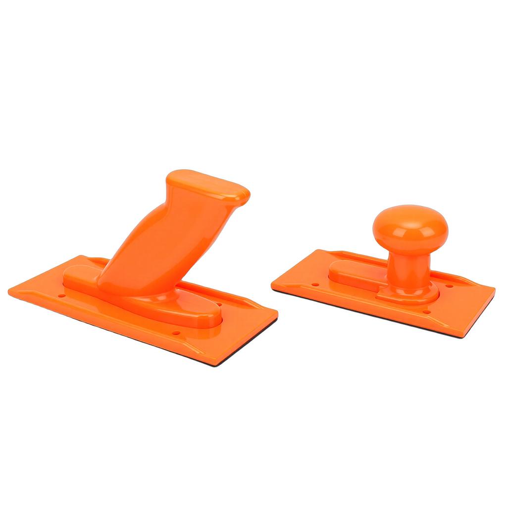 2Pcs Woodworking Push Block Plastic Carpenter Safety Tool for Table Saw Router Jointer Shaper Bandsaw Router Orange
