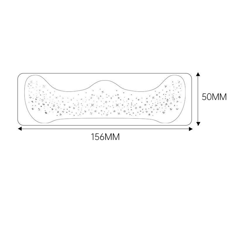 

Блеск для лица Временная татуировка Веснушки Наклейки Золотой глиттер Сексуальный макияж Патч Silver C