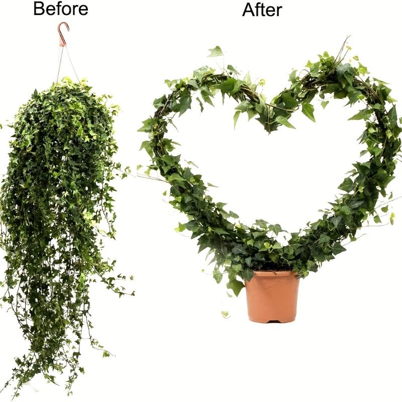 1pc Heart-Shaped Metal Garden Vine Climb Rack Iron Climbing Plant Rack For Vine Flowers Gardening Accessories
