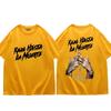 Rapper Anuel Aa Hudební album Real Hasta La Muerte Potisk Tričko Módní trend Hip Hopové tričko Vysoce kvalitní bavlněná trička Unisex