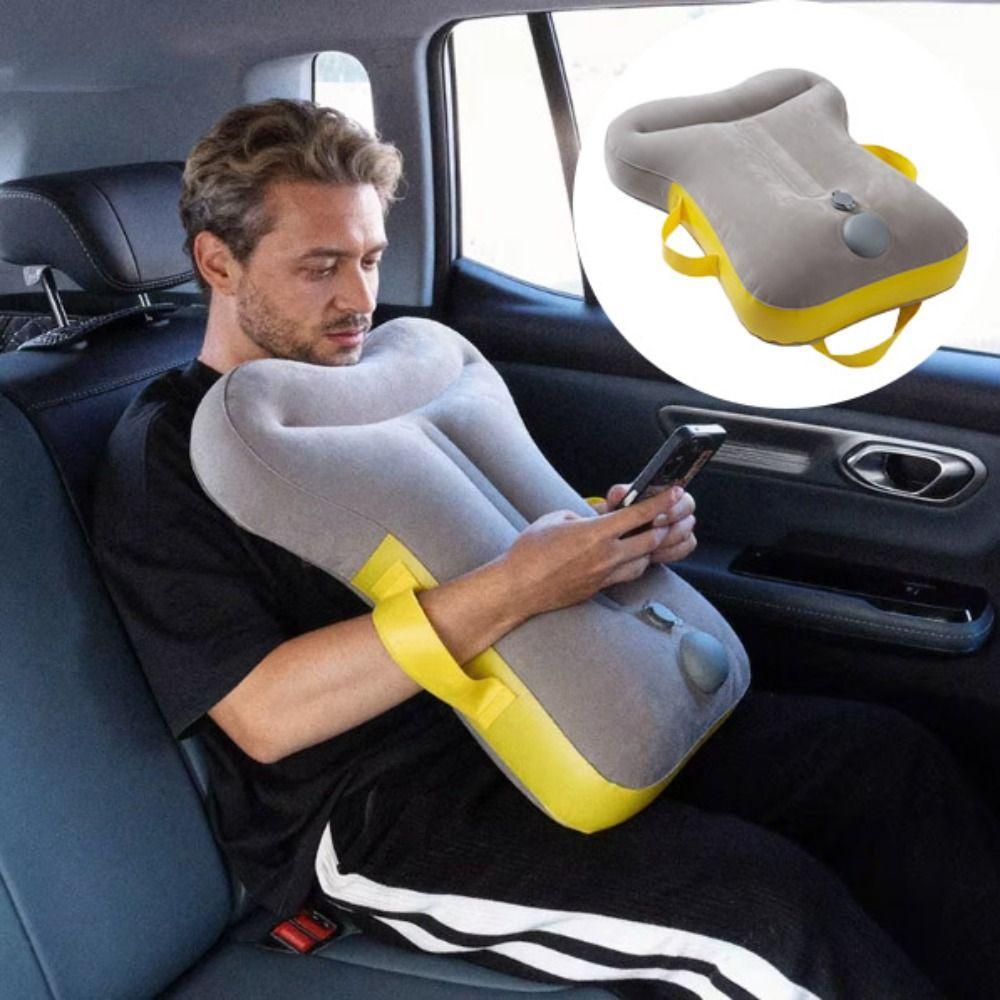 Portable Inflatable Travel Pillow Lightweight Sleeping Pillow Travel Neck Pillow Airplane