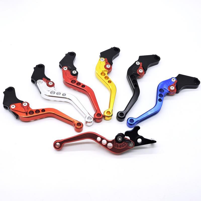 

CBF150 CNC Motorcycle Brake and Clutch Lever - Short Bullhorn Design серебряный