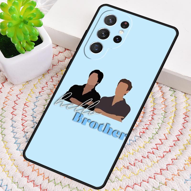 

Damon Elena The Vampire Diaries Phone Case for Samsung Galaxy note 10 pro S26 Ultra S23 S24 FE S25 S21 S22 PLUS shockproof Cove Galaxy S23