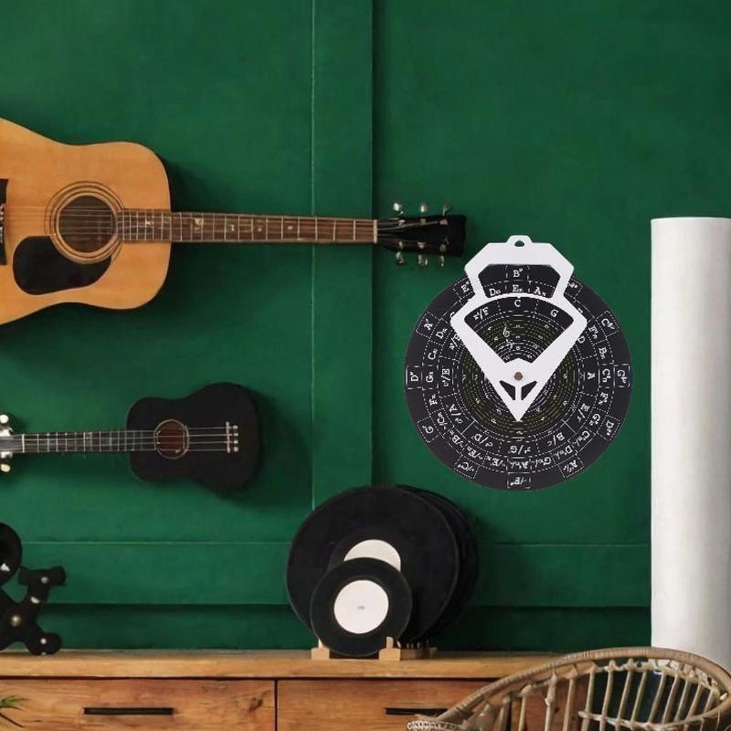 Melody Chords Tool Music Learning Circle Chords Wheel Melody Tool for Professionals Piano Notes Chord Beginner Songwriters