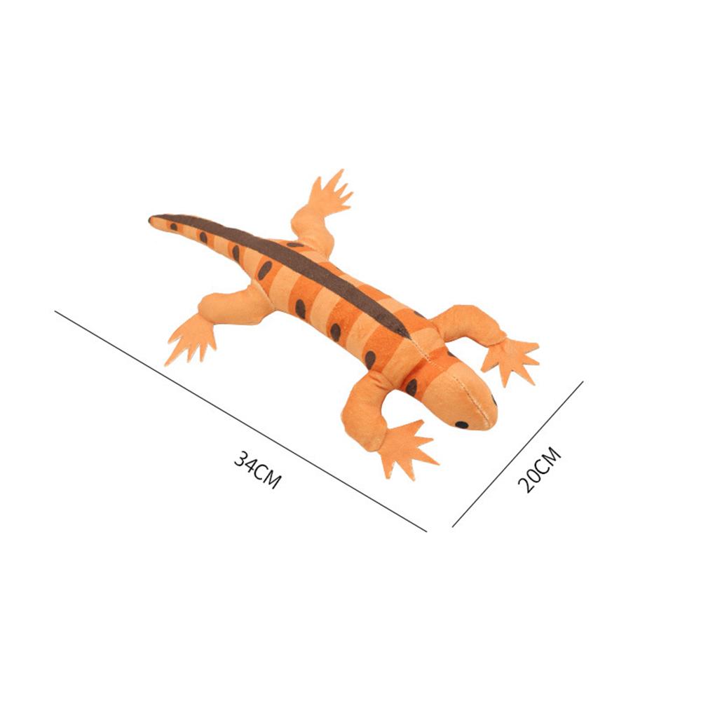 Cat Interactive Toy Bite Resistant Simulation Lizard Catnip Plush Chew Toy For Kitten Cats