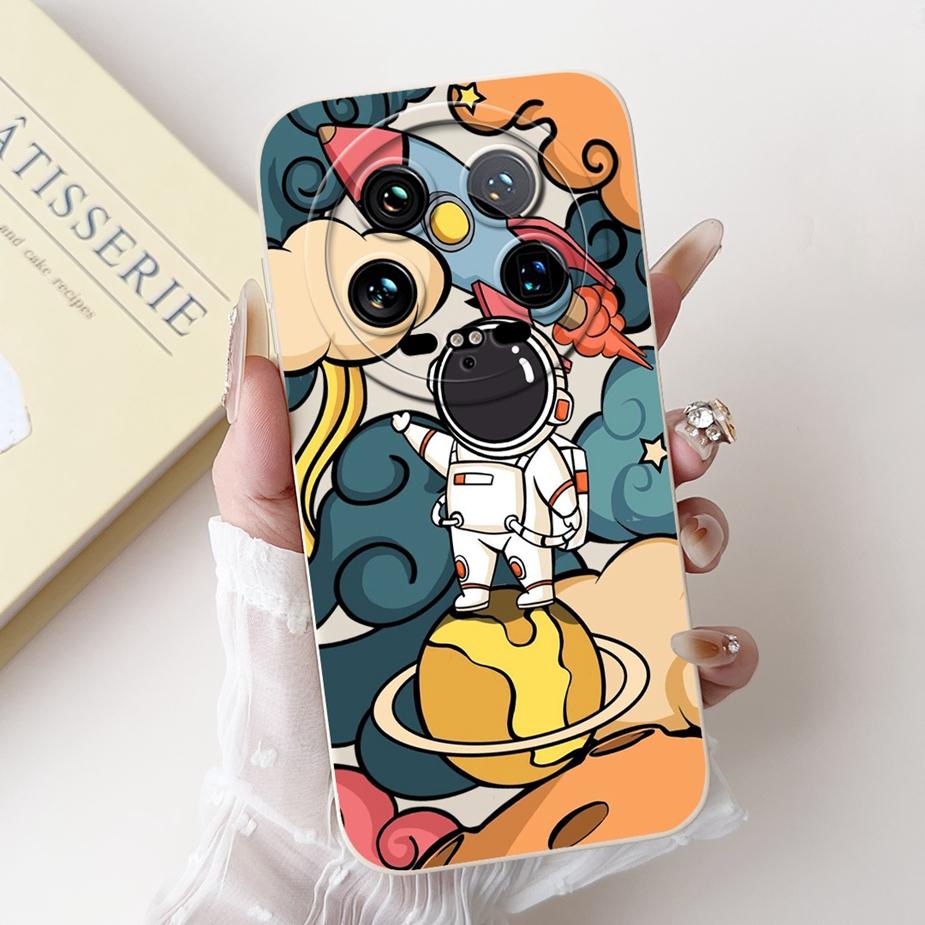 For Xiaomi 14 Ultra Case Cute Dinosaur Cartoon Cover Shockproof Phone Case For Xiaomi Mi 13 Ultra 13Ultra 14Ultra Soft TPU Shell