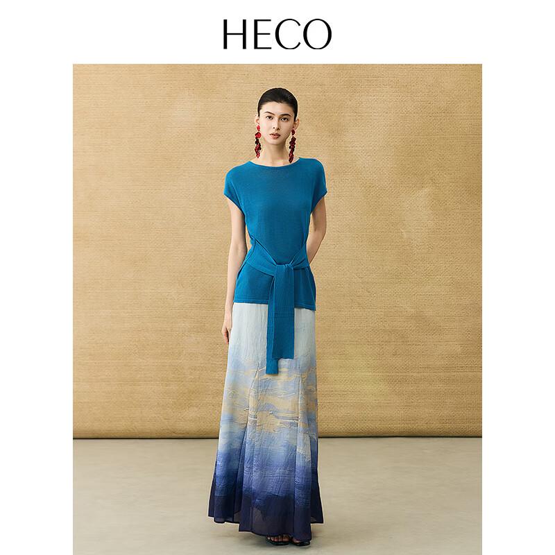 Heco Women's New Chinese Style Knit T-shirt