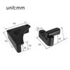 Stable RV Table Lock Clip Rotatable Buckle Organizer Hardware for Folding Table Board and Trailer Use