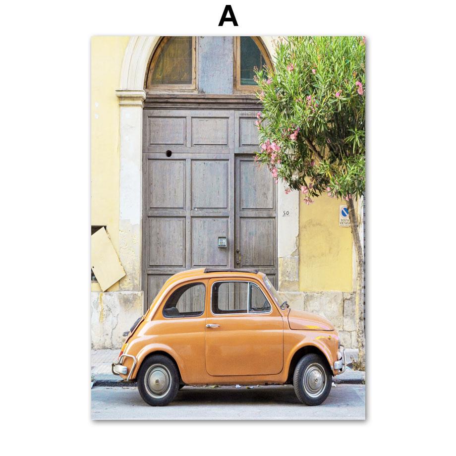 

Поле Соняшник Дейзі Птах Місто Ферма Пейзаж Настінне мистецтво Картини на полотні Північні плакати та принти для декору вітальні 21x30cm No Framed