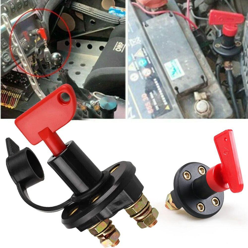 Quick Cut-off Battery Disconnect Switch Car Battery Terminal Link Switch  Truck Boat Marine ATV