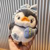 Cute Penguin Plush Keychain