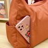 Trendy Women's Nylon Shoulder Bag Large Capacity Lightweight Crossbody Bags for Women Casual Travel Tote Simple Handbag