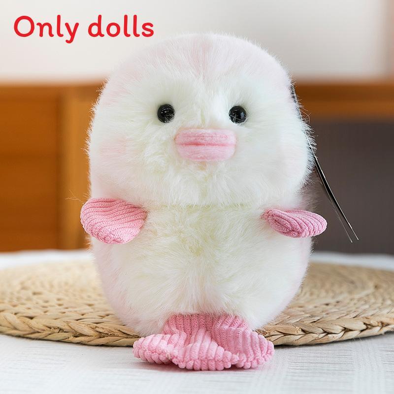 Plush Animal Stress Toy With Pp Cotton Filling For Office Desk Decor And Relaxation