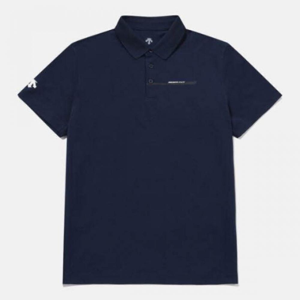 

Футболка с коротким рукавом DescenT Kqf Sp121Tps22 Navy Training Polo T shirT Navy 100