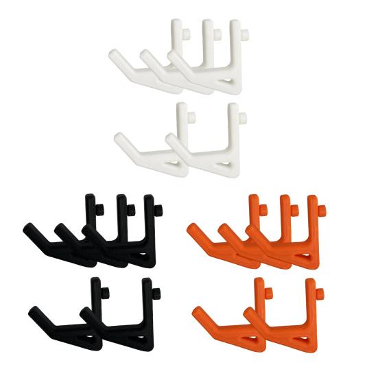 5 Pcs Garage Shelf Hook Heavy Duty Shelving Utility Hooks Workshop Organizer for Clothes Hats Garden Tools Chainsaws Cords Tools Equipment