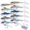 Goture Metal for Sea Boat Slow High Casting 3D Laser Realistic Perfect for Surf Red Sea Sea and with Storage Box Jigs, 10-Piece Set, 7g, Jigging,