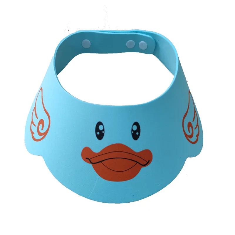 Shower Baby Soft Cap Adjustable Hair Wash Hat for Kids Ear Protection Safe Children Shampoo Bathing Shower Protect Head Cover