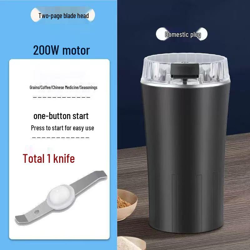 Compact 110V Portable Household Coffee Grinder