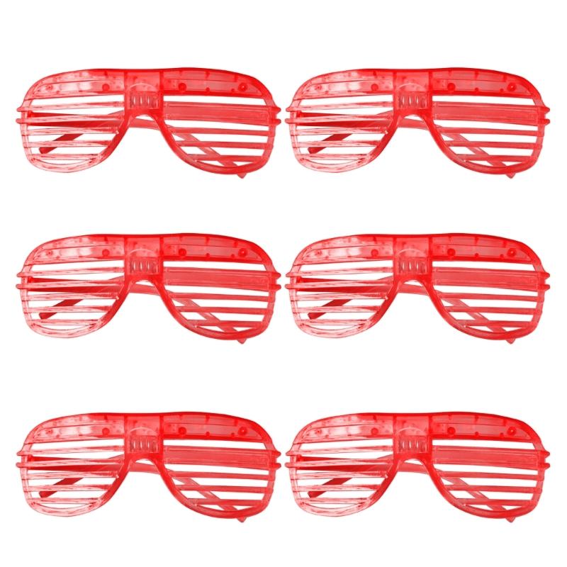Светодиодные Очки Вечеринка Мигающие Очки Светящиеся Очки Бар Вечеринка Концерт Реквизит