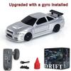 Vylepšené Gyro Mini Hračky 4WD 1/43 RC Rychlé Auto RTR 2.4G Rádiové Ovládání Závodní Driftovací Auto Pohon Všech Kol Vysokorychlostní Model Dárky