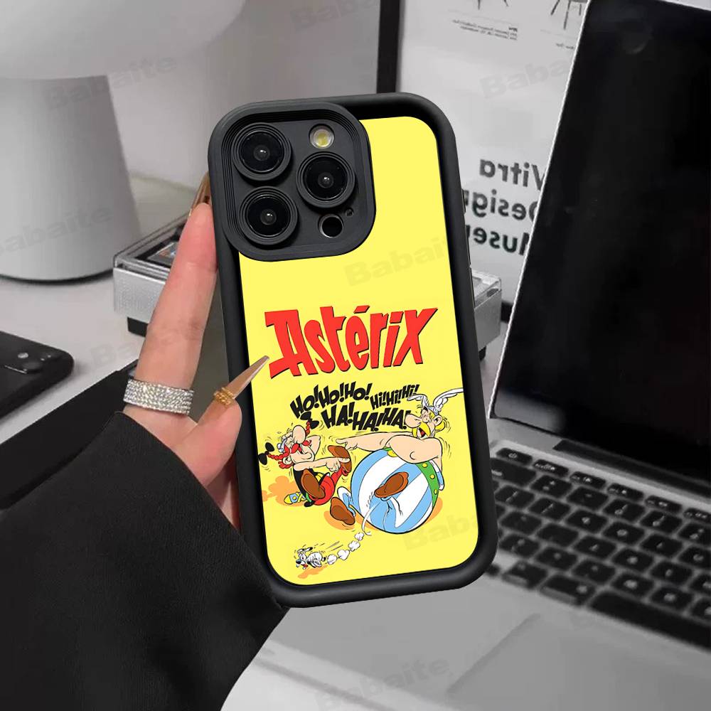 A-Asterix Et O-Obelix M-Manga Phone Case For IPhone 17 16 15 14 13 12 11 Pro Max Mini Plus Soft TPU Back Cover