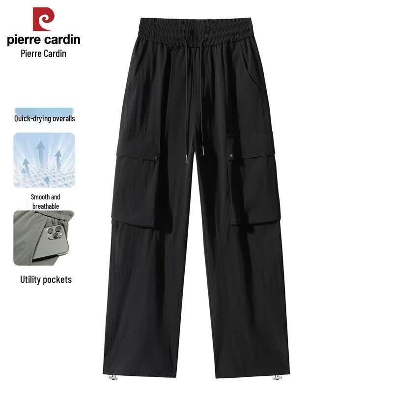 Pierre Cardin Men s Breathable Anti-Wrinkle Straight-Fit Cargo Pants 3XL